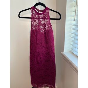 Lace Halter Dress